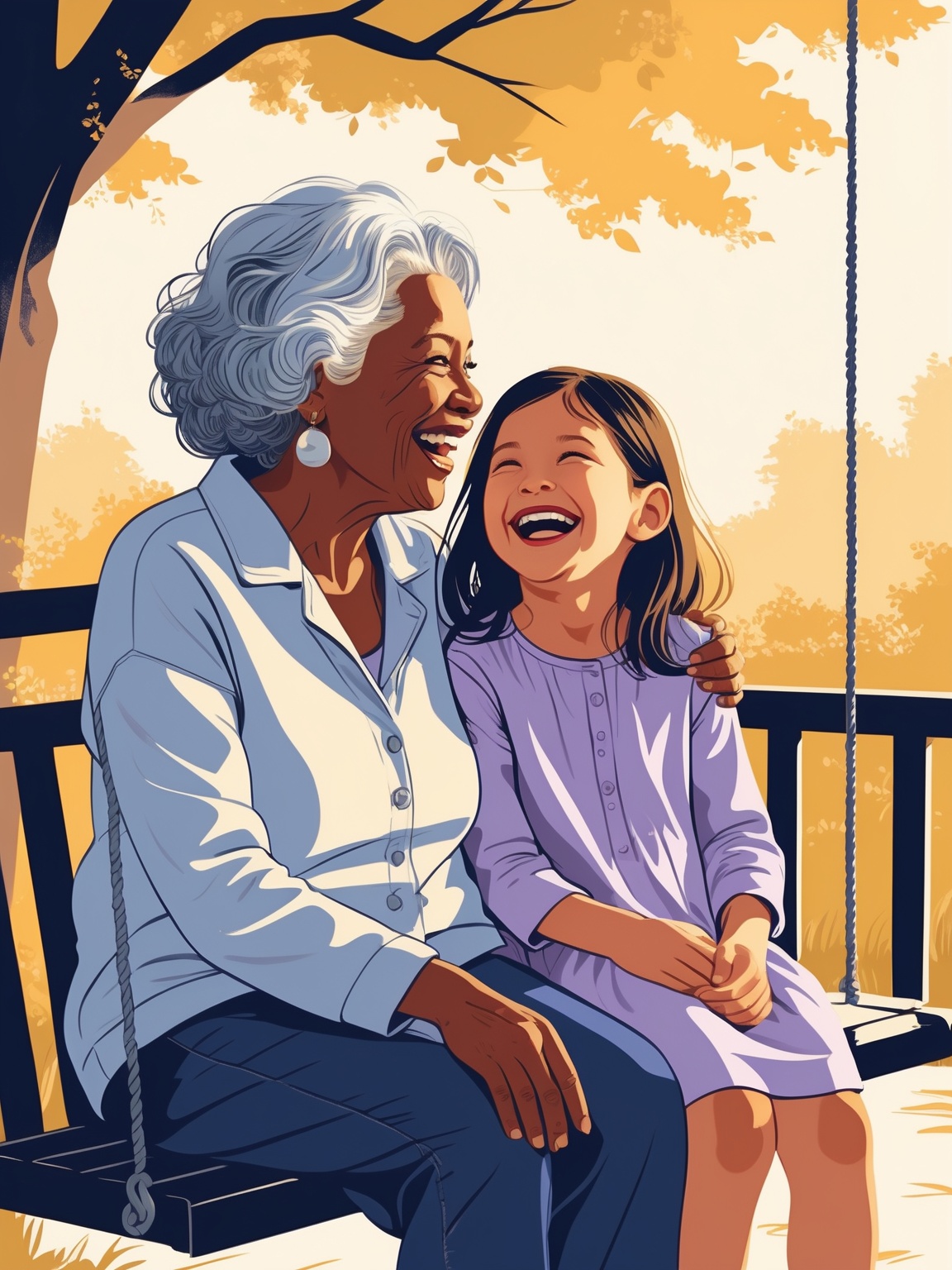 Rose and granddaughter
